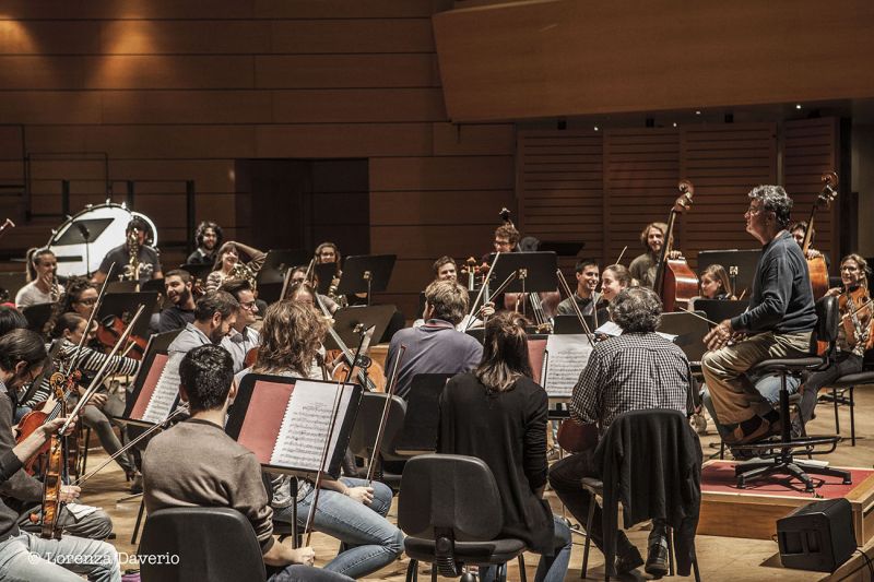72a Stagione Sinfonica: Prove Aldo Ceccato – Orchestra dei Conservatori della Lombardia e del Canton Ticino