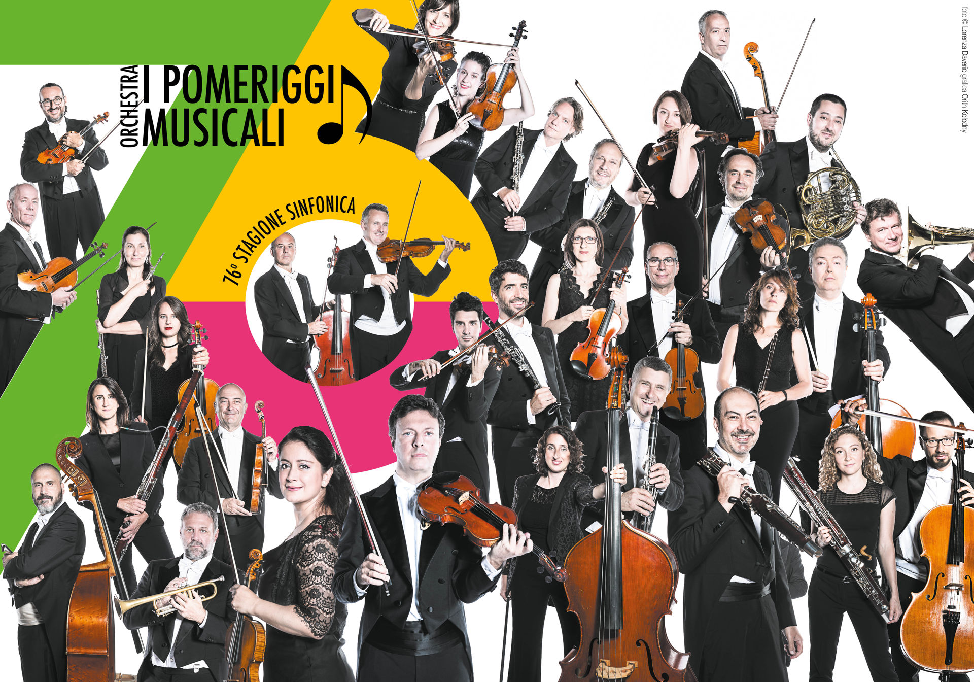 Foto Ufficiali 76a Stagione Sinfonica Orchestra I Pomeriggi Musicali