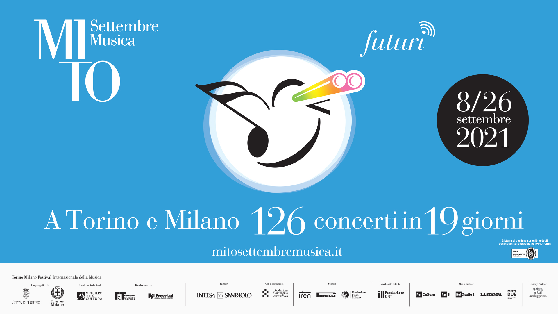 Mito SettembreMusica 2021 – Aperta la vendita dei biglietti