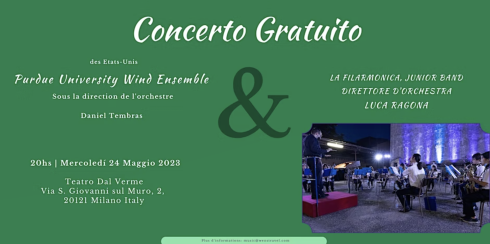 Purdue University W.E. & La Filarmonica, Junior Band