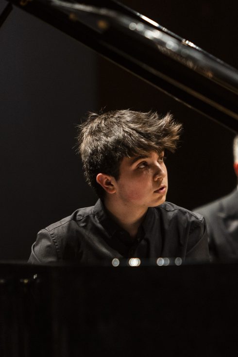 Antonio Alessandri giovanissimo talento della tastiera ospite ai Pomeriggi Musicali
